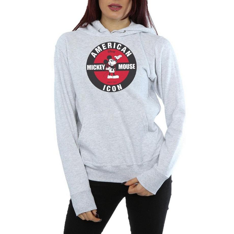 Disney Mickey Mouse American Icon Felpa con cappuccio  