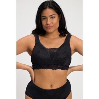 Ulla Popken  Bralette di pizzo senza ferretto con coppa B-F 