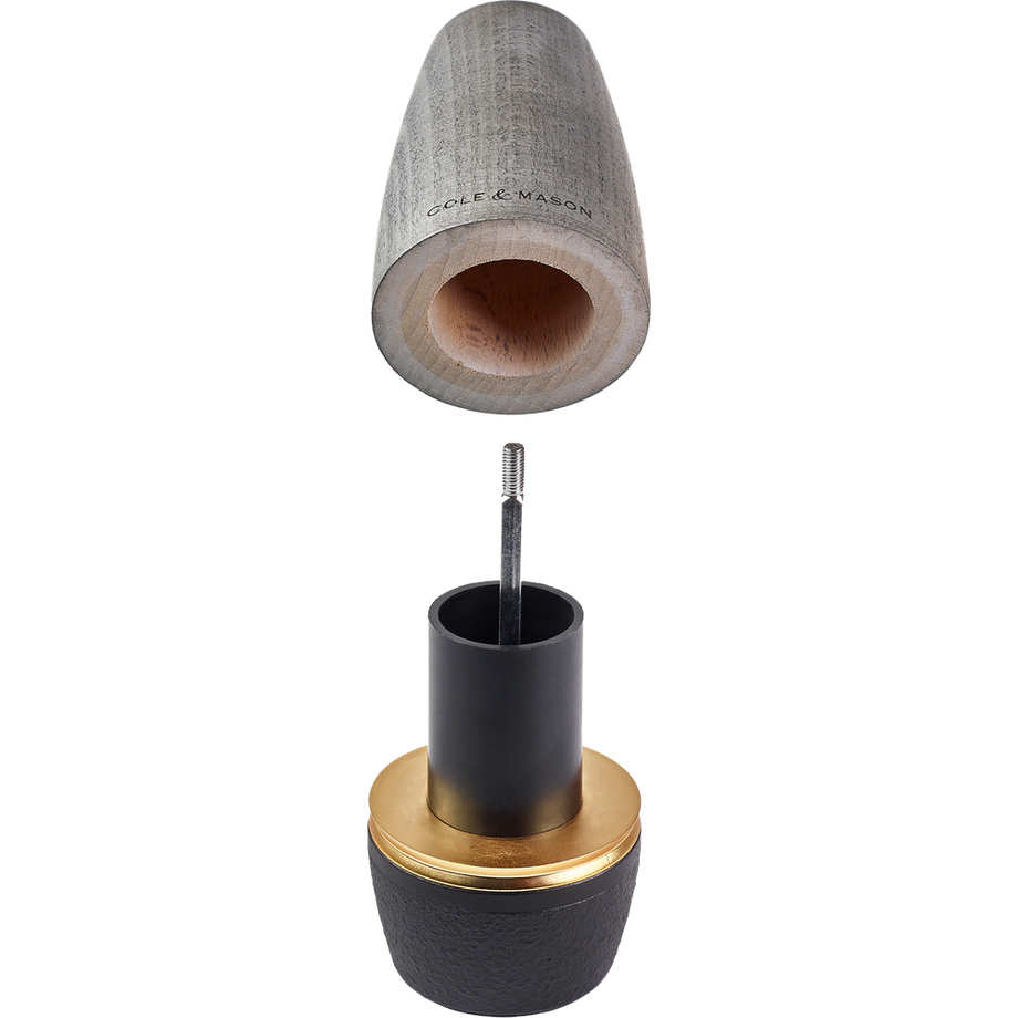 Cole&Mason Moulin à poivre  Bridgwater en fonte et bois  