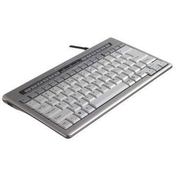 S-board 840 tastiera Ufficio USB QWERTZ Svizzere Grigio chiaro, Bianco