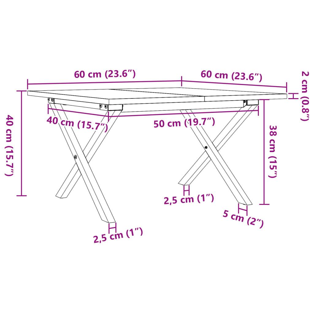 VidaXL Couchtisch kiefernholz  