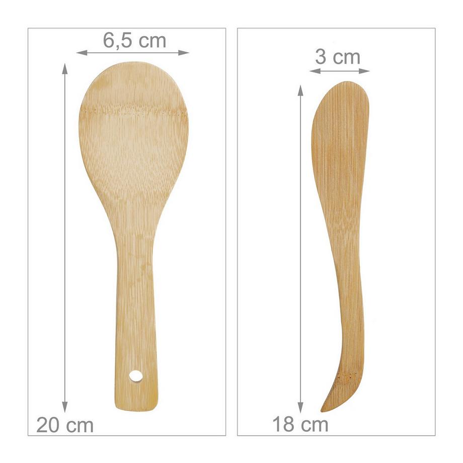 B2X  Sushi-Set aus Bambus 