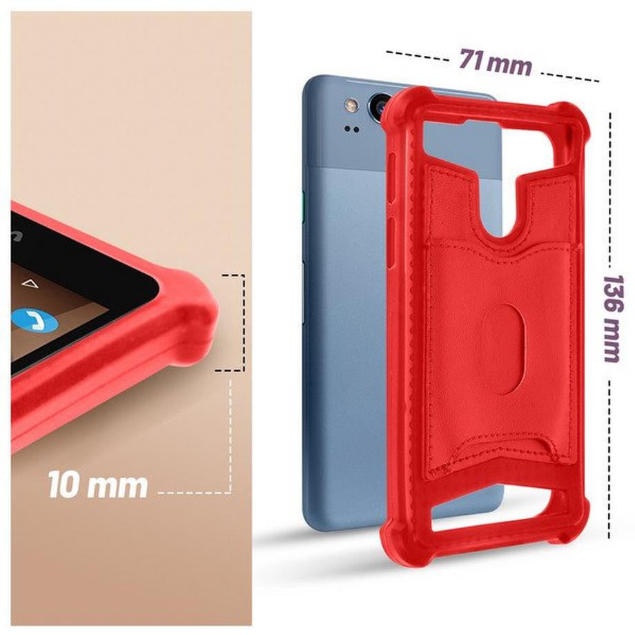 Avizar  Coque Porte-cartes amovible Taille L 