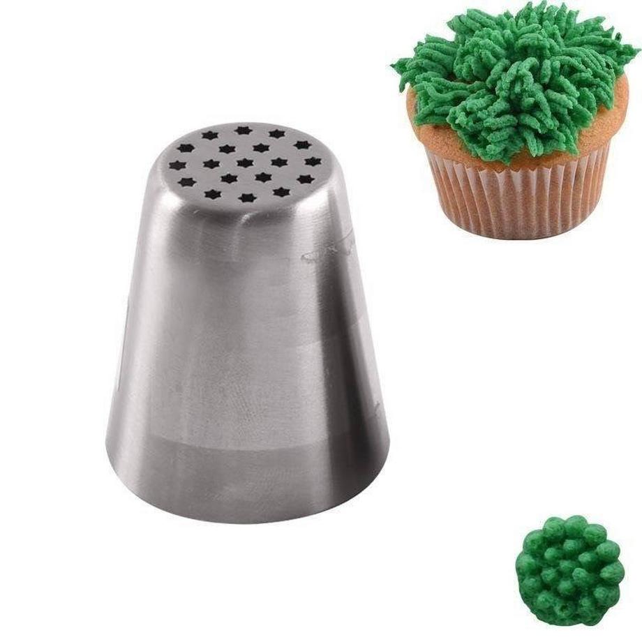 Orion  Buse de pulvérisation en forme d'herbe en acier inoxydable pour la pâtisserie 