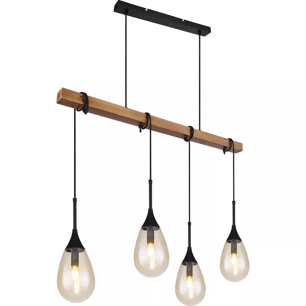 mutoni – Hängeleuchte Päron Metall 4xE14, One Size, Multicolor