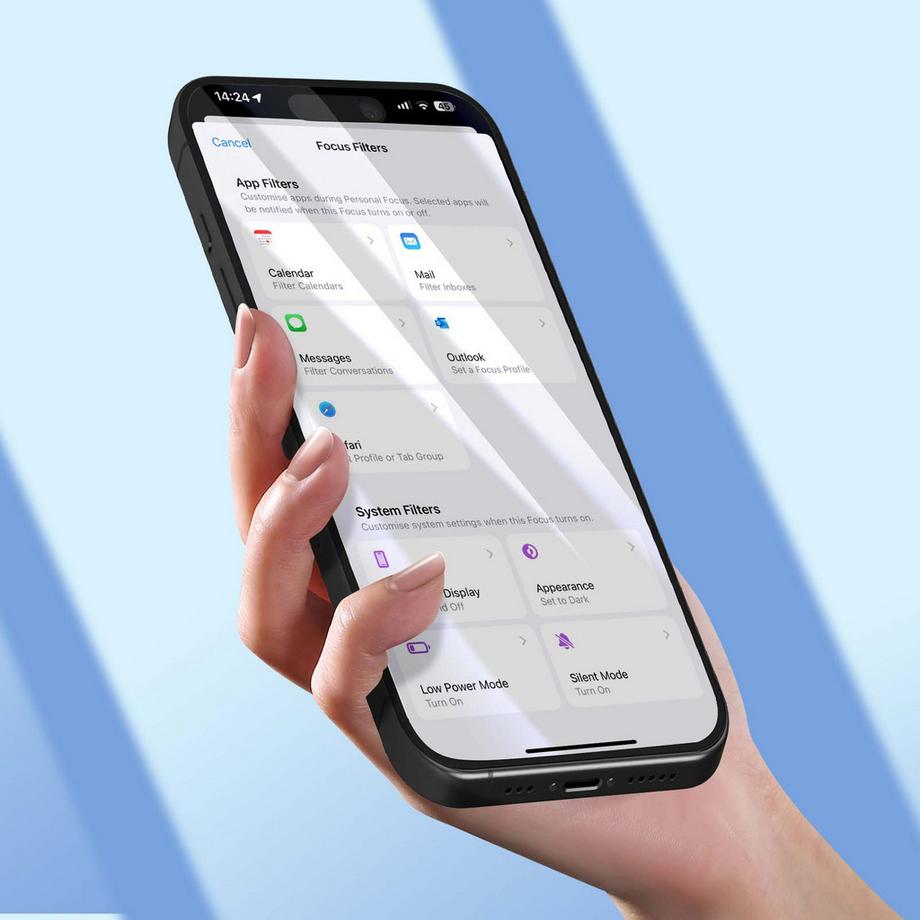 Avizar  Verre Hybride iPhone 16 Pro Incassable 