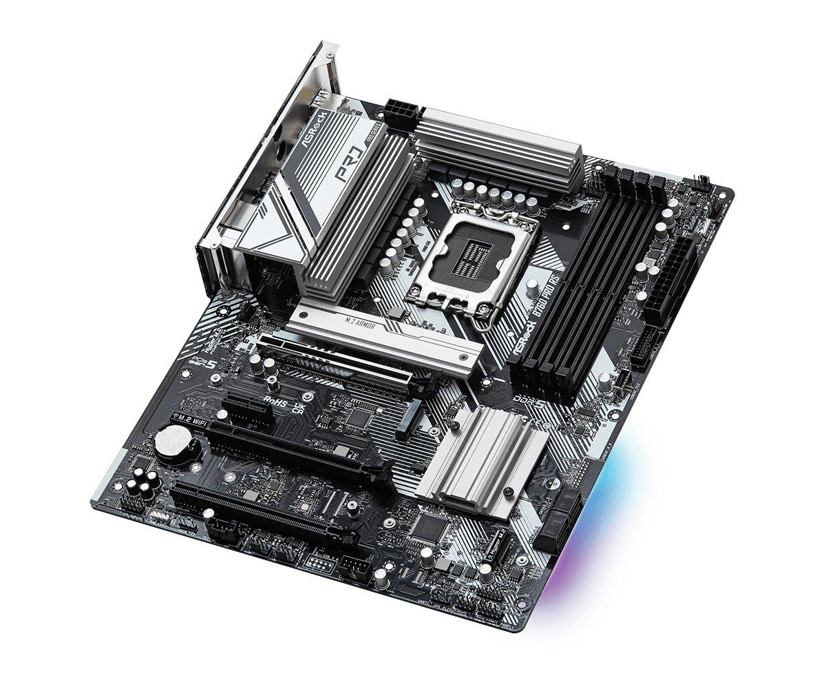 ASRock  B760 PRO RS Intel B760 LGA 1700 ATX 