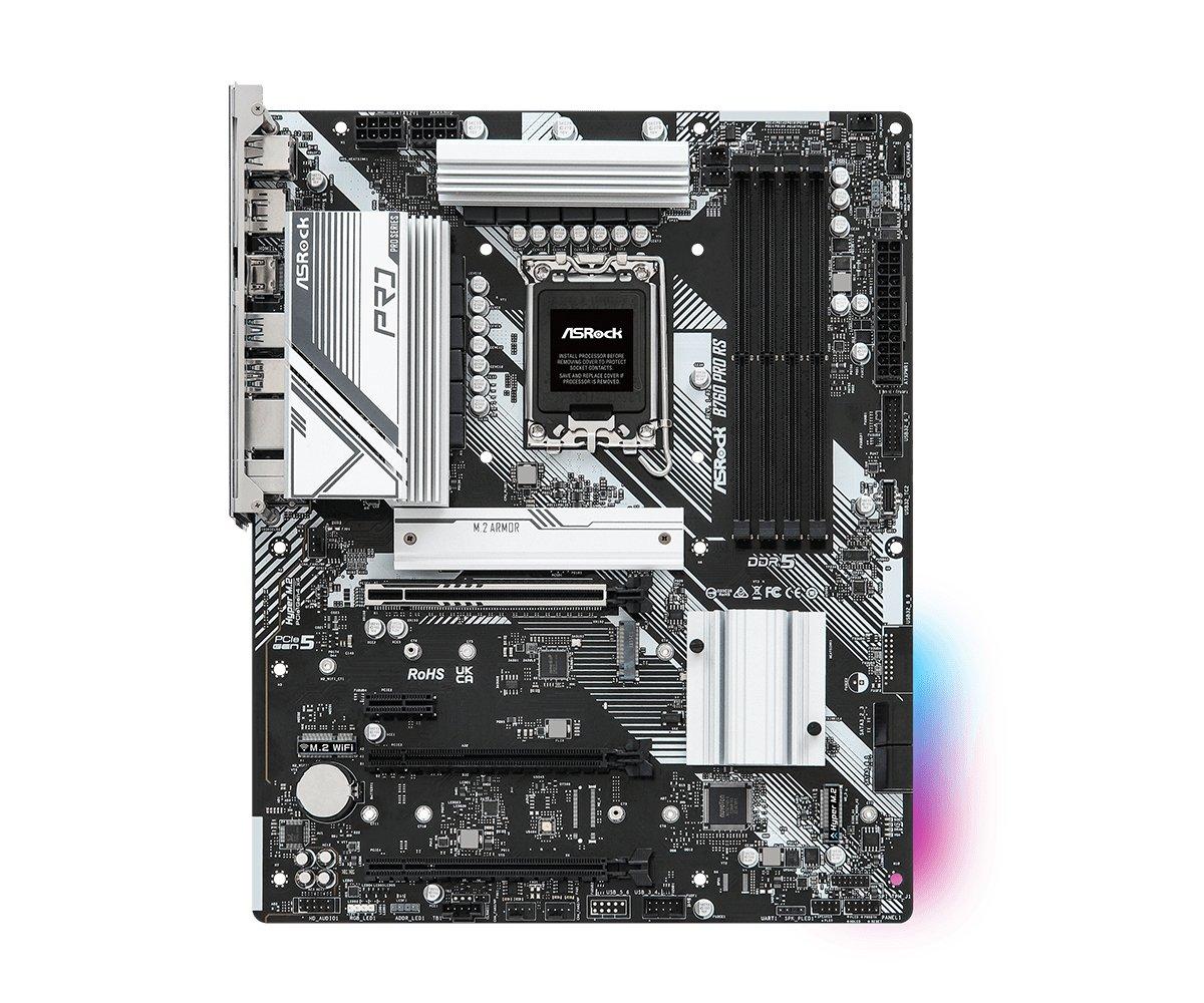 ASRock  B760 PRO RS Intel B760 LGA 1700 ATX 