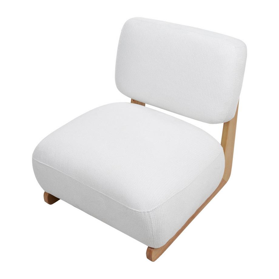 Beliani Fauteuil en Tissu Rétro KOKKOLA  