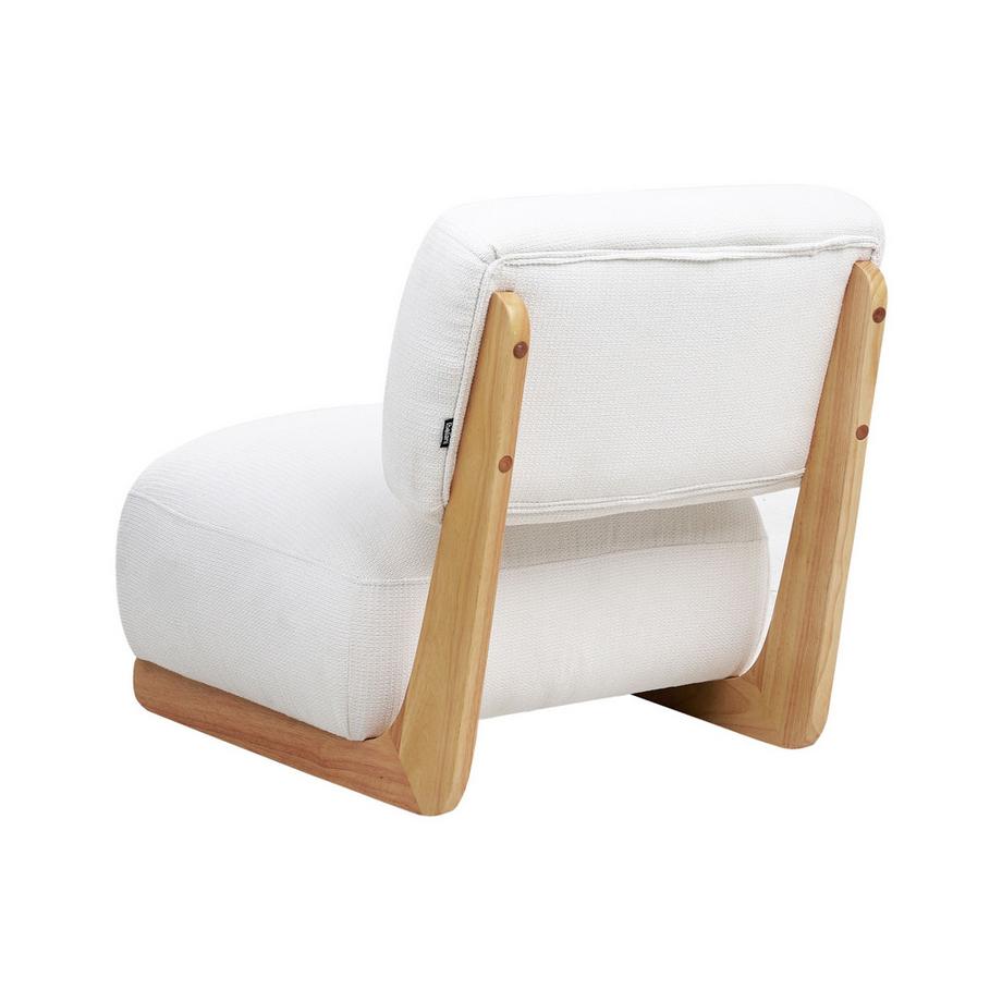 Beliani Fauteuil en Tissu Rétro KOKKOLA  