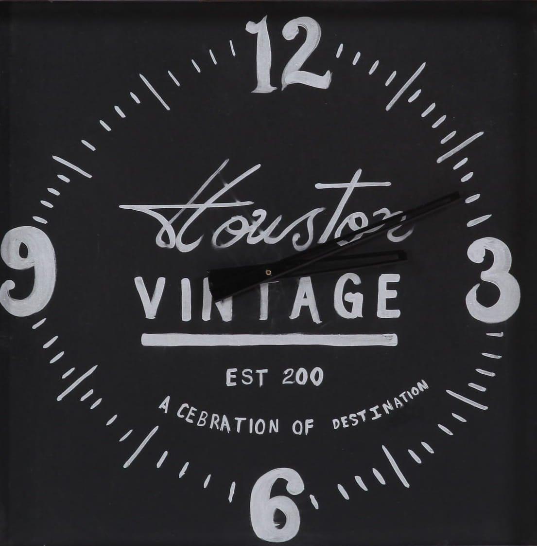 mutoni Horloge murale Houston vintage aluminium 68x68  