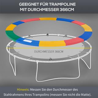 HOMCOM  Randabdeckung 