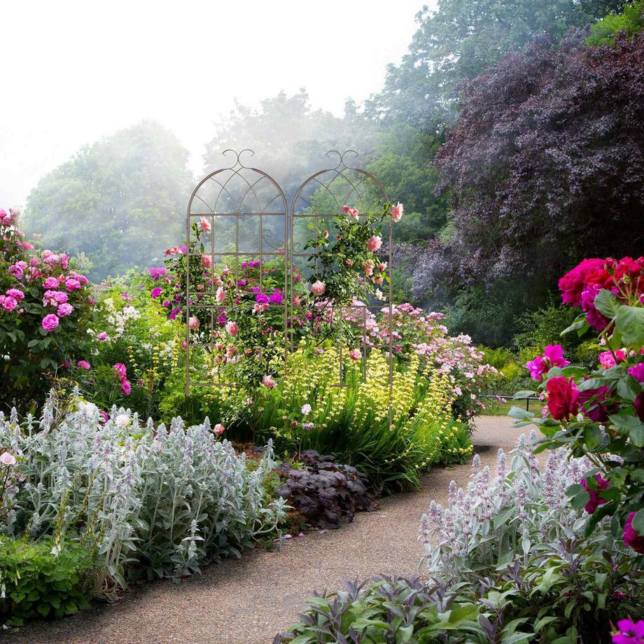 B2X Traliccio 150 cm set di 2 marrone  