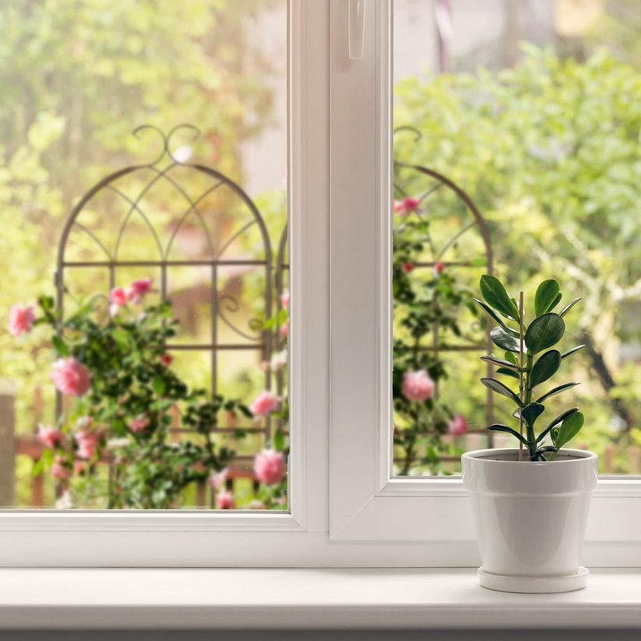 B2X Traliccio 150 cm set di 2 marrone  