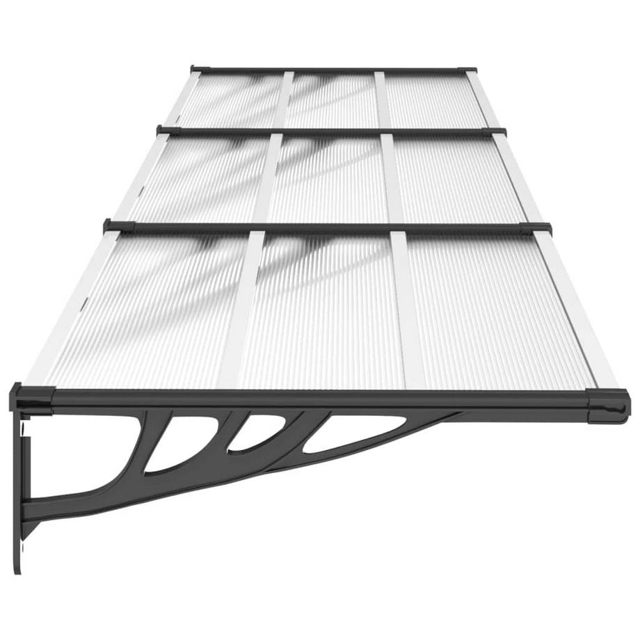VidaXL tettoia per porta Policarbonato  