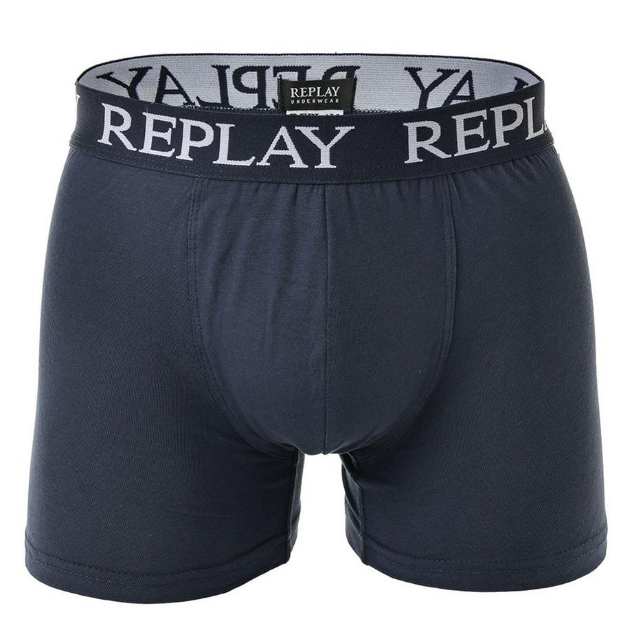 REPLAY Boxershorts 3er Pack Figurbetont  