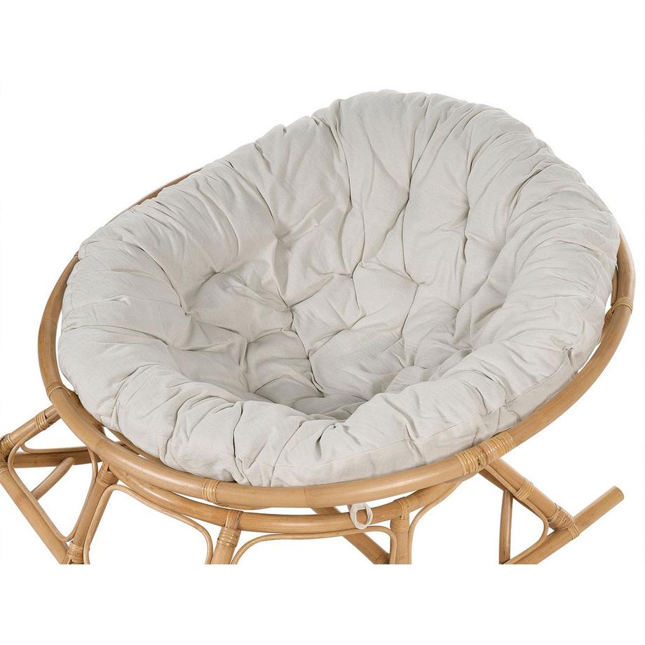 Beliani Gartenstuhlkissen aus Baumwolle Boho SALVO/ ORVIETO  