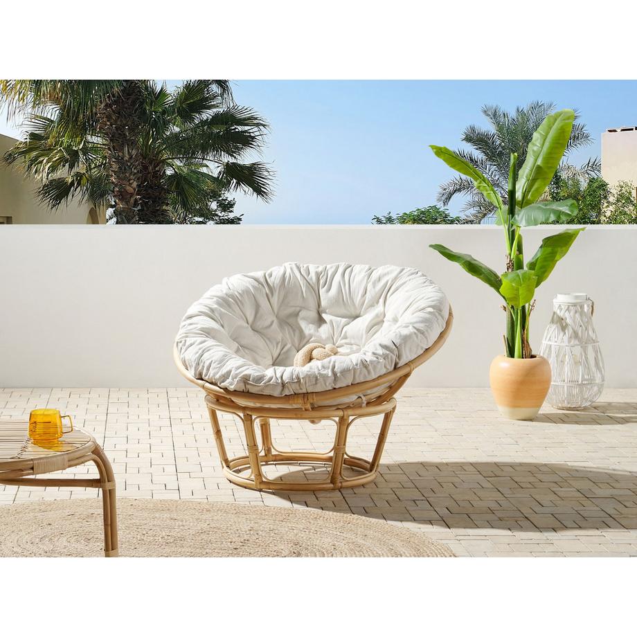 Beliani Gartenstuhlkissen aus Baumwolle Boho SALVO/ ORVIETO  