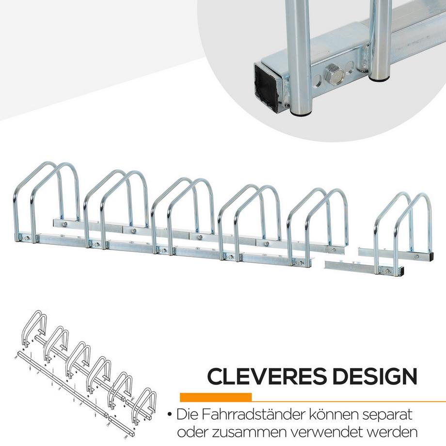 HOMCOM  Fahrradhalter 