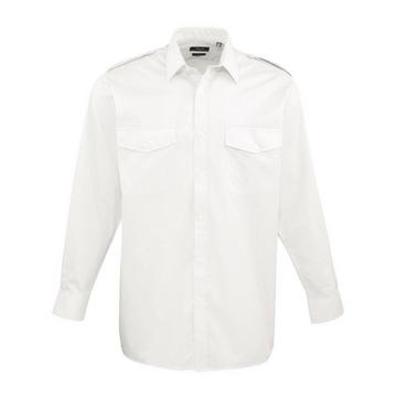 Pilotenhemd Langärmlig
