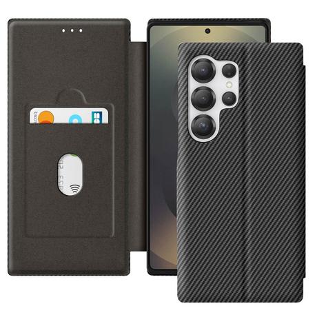 Avizar  Custodia per Samsung Galaxy S25 Ultra Portacarte anti RFID 