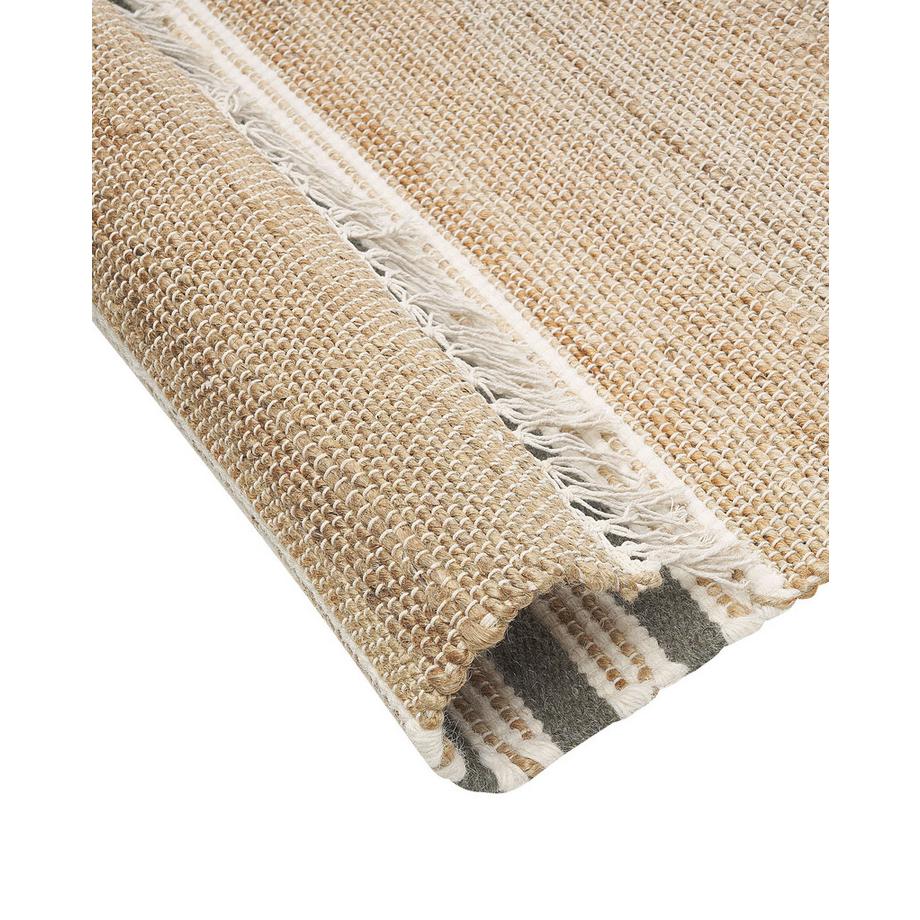 Beliani Teppich aus Jute  MIRZA  