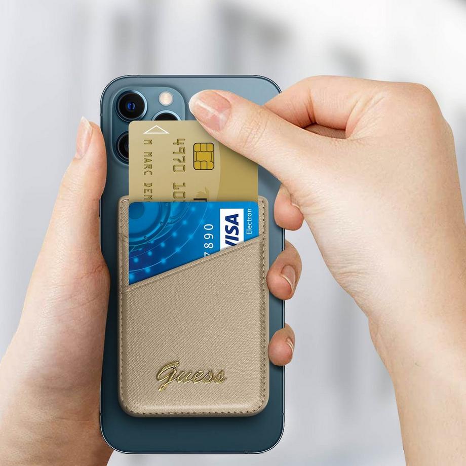 GUESS  Guess Saffiano Magsafe Kartenhalter 