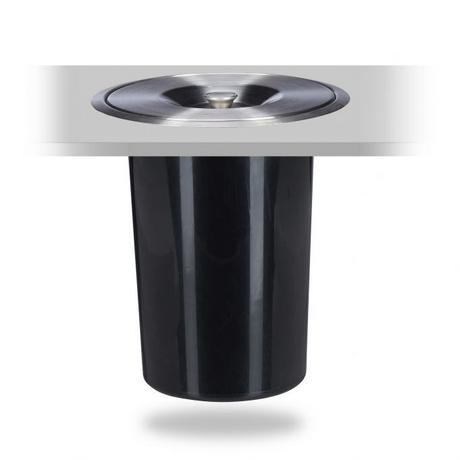 B2X Cestino incorporato per il piano di lavoro  