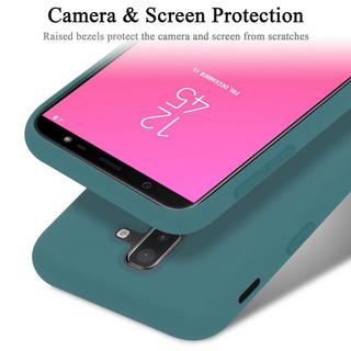 Cadorabo  Housse compatible avec Samsung Galaxy A6 PLUS 2018 - Coque de protection en silicone TPU flexible 