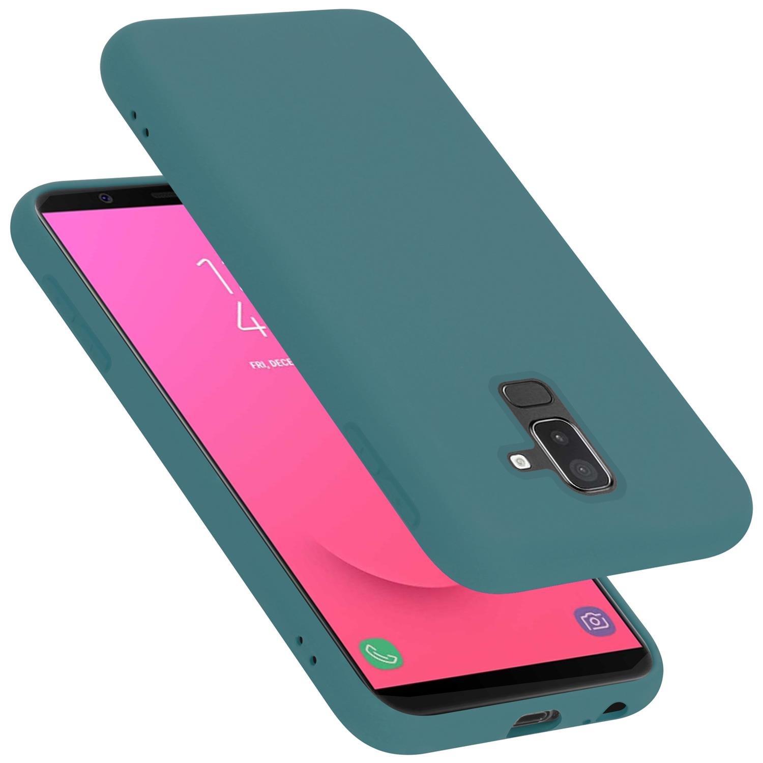 Cadorabo  Housse compatible avec Samsung Galaxy A6 PLUS 2018 - Coque de protection en silicone TPU flexible 