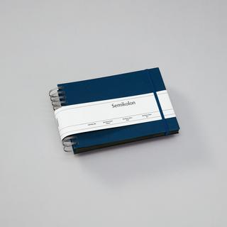 Semikolon Semikolon Mini Mucho album photo et protège-page Bleu 45 feuilles Reliure spiralée  