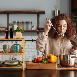 B2X Inserto per mobile in bambù, 2 pz  