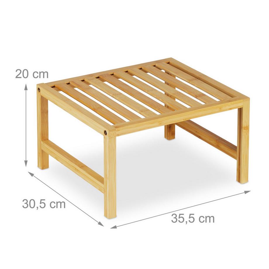 B2X Inserto per mobile in bambù, 2 pz  