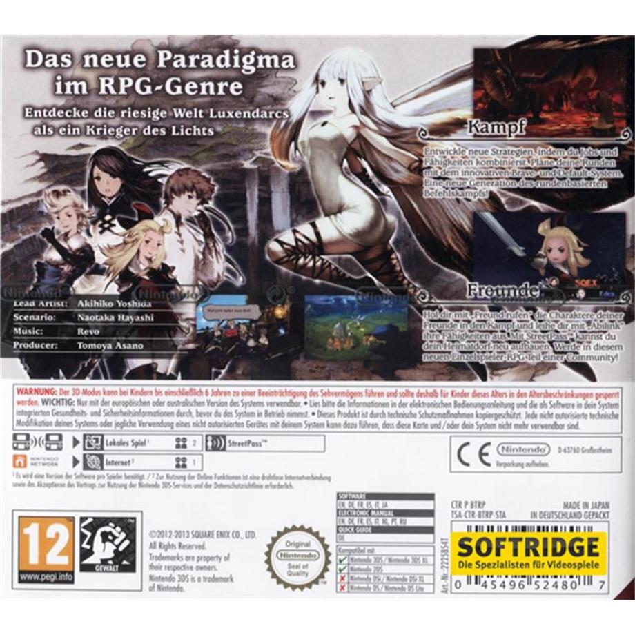 Square-Enix  Bravely Default 