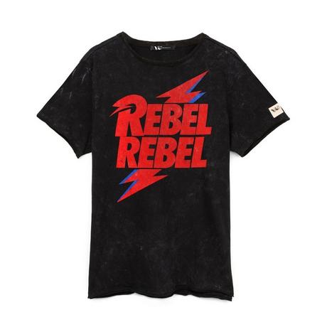 David Bowie  Tshirt REBEL REBEL 