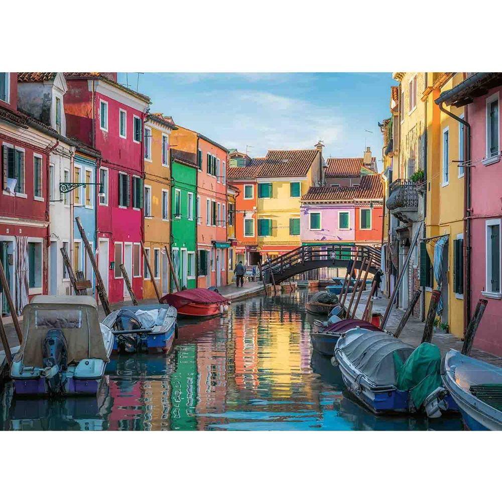 Ravensburger  Ravensburger Puzzle 17392 Burano in Italien - 1000 Teile Puzzle für Erwachsene und Kinder ab 14 Jahren 