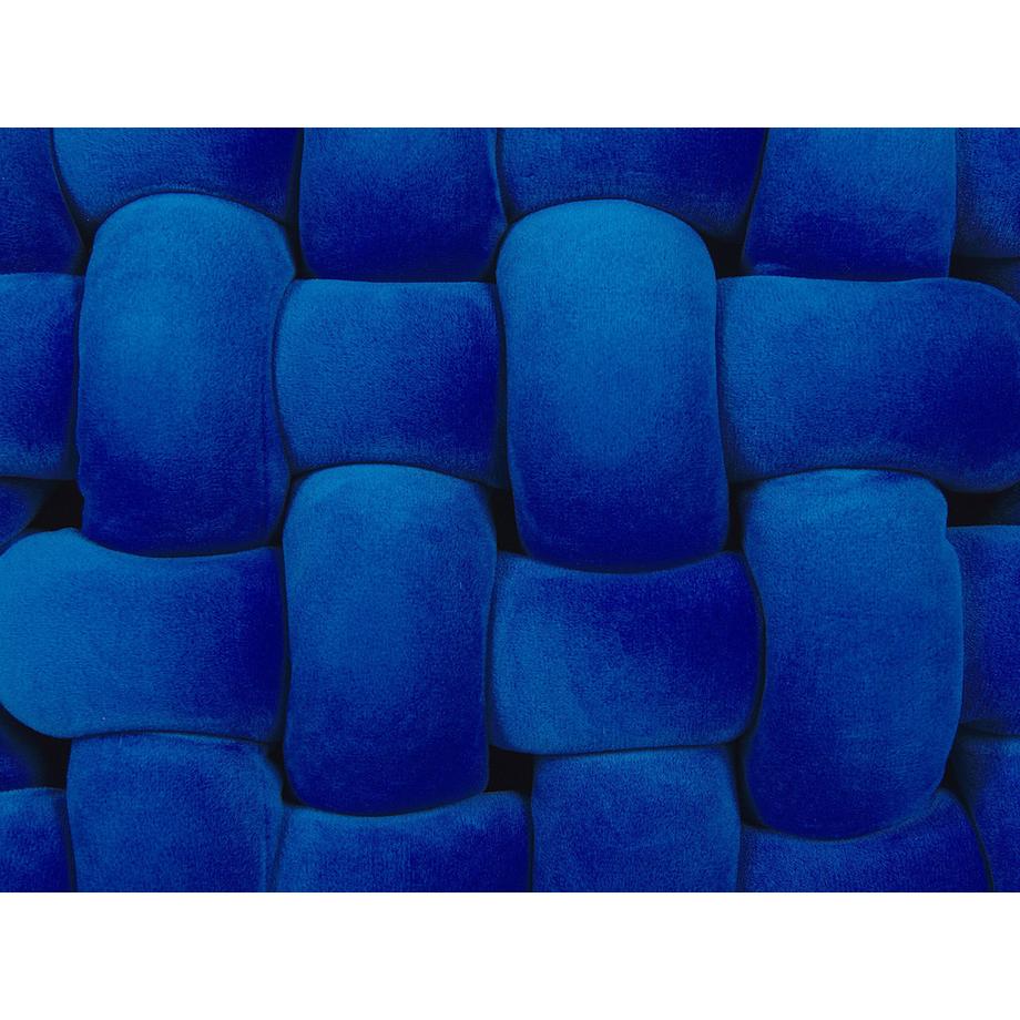 Beliani Dekokissen aus Samtstoff Skandinavisch SIRALI  