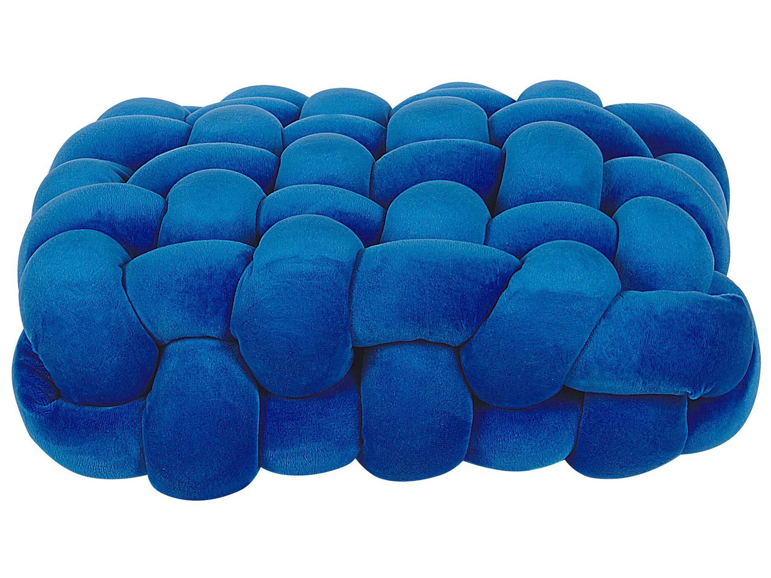 Beliani Coussin en Velours Scandinave SIRALI  