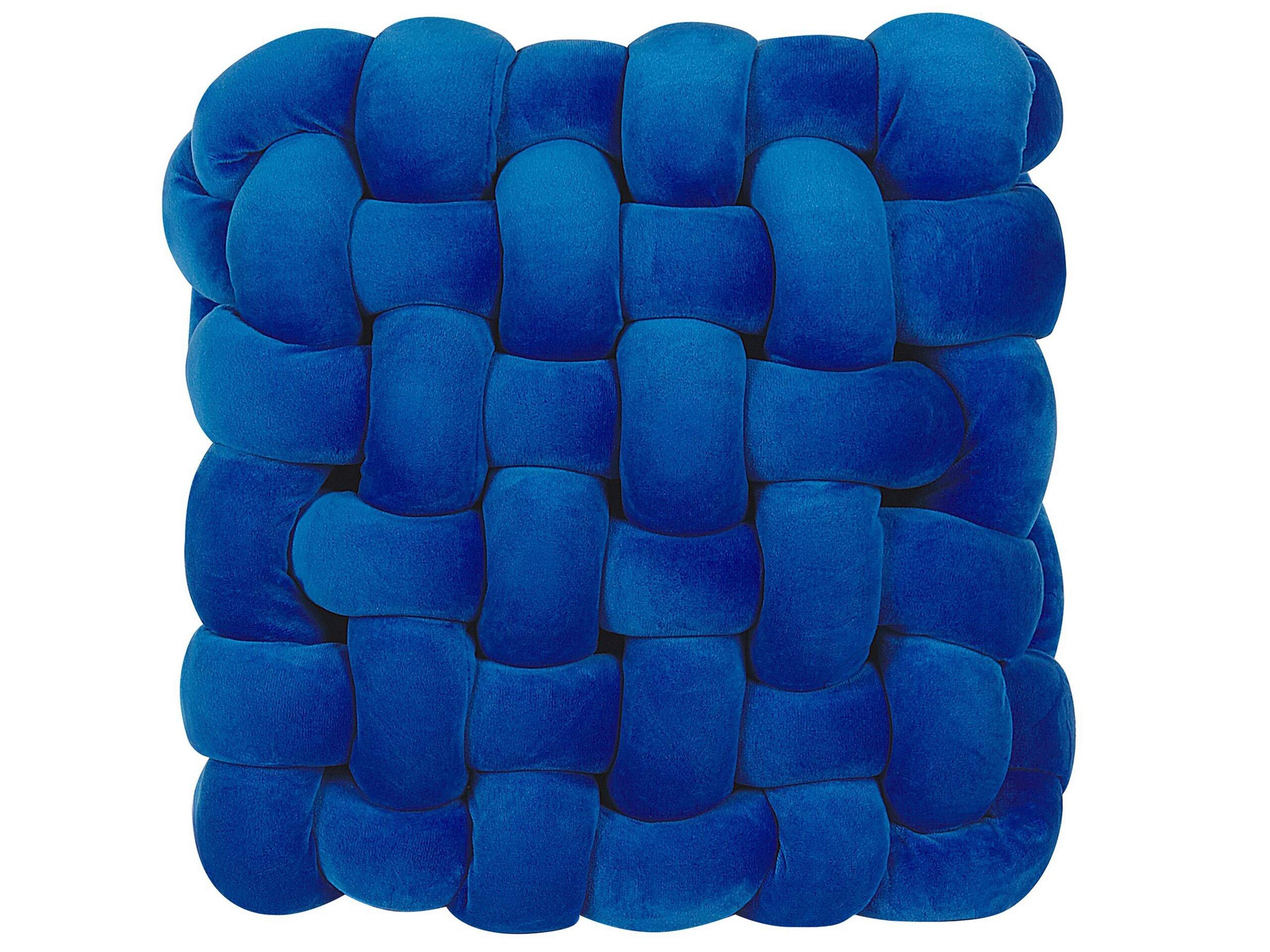 Beliani Coussin en Velours Scandinave SIRALI  