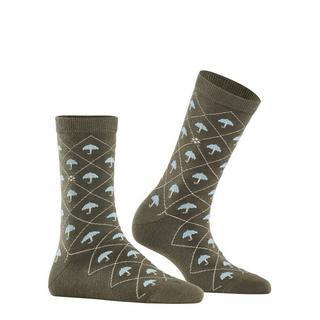 Burlington Umbrella Muster Socken  