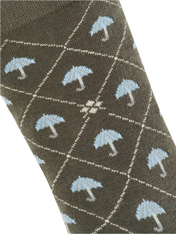 Burlington Umbrella Muster Socken  