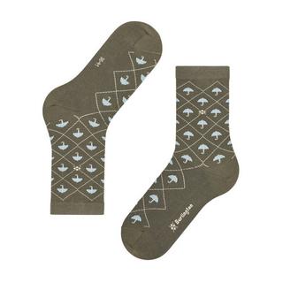 Burlington Umbrella Muster Socken  