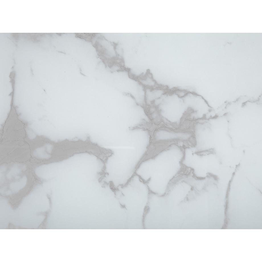 Beliani Beistelltisch aus Sicherheitsglas Glamourös MERIDIAN  