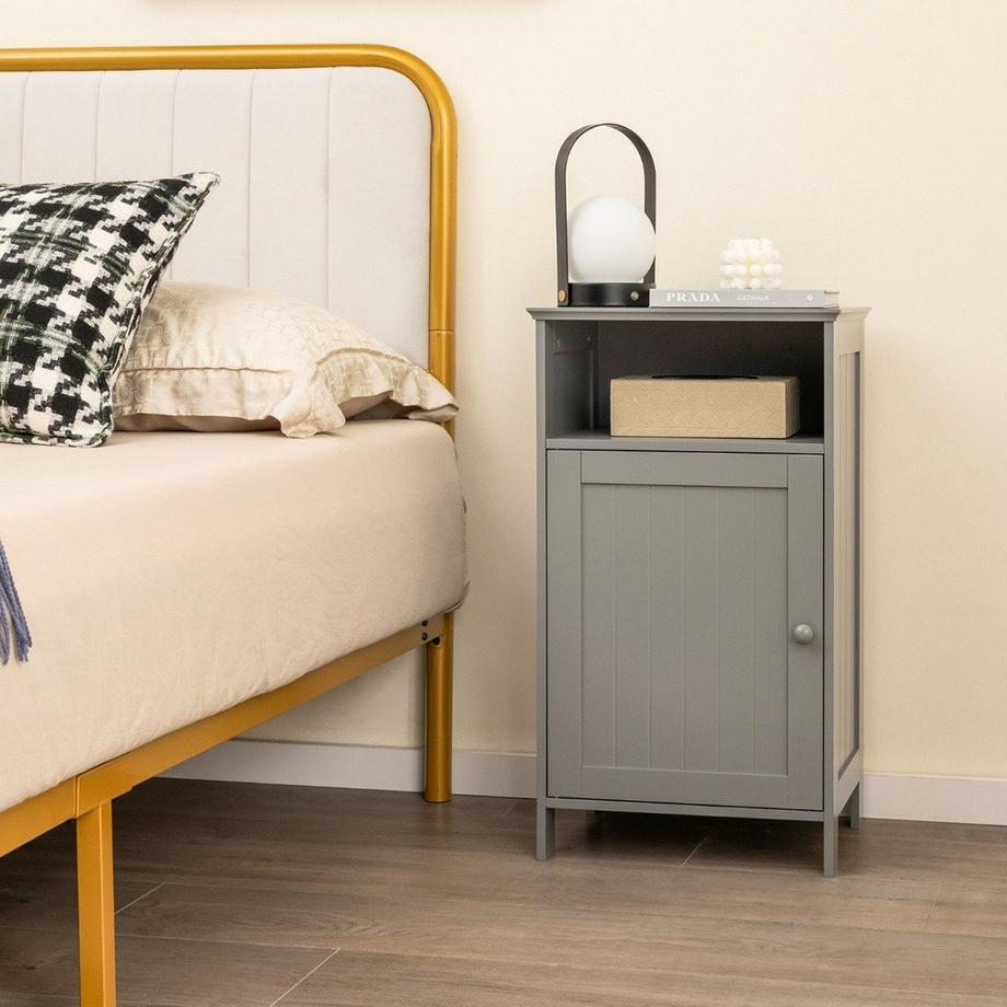 Northix Mobiletto da bagno con ripiano regolabile  