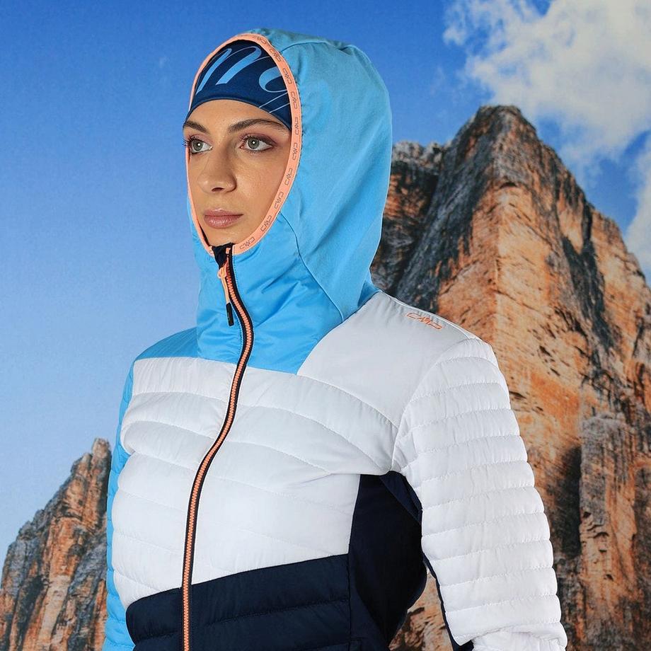 CMP Veste Hybride à Capuche  