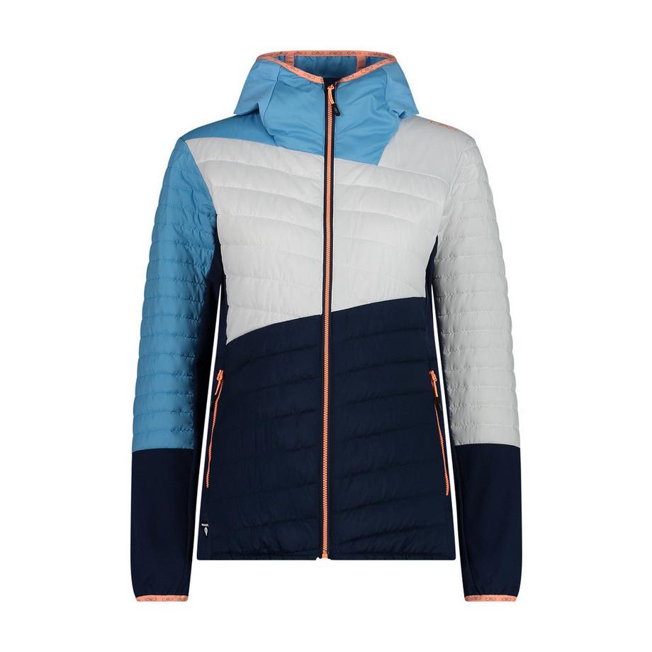Veste hybride à capuche femme