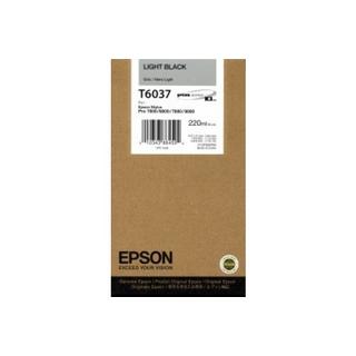 EPSON  EPSON Tintenpatrone light black T603700 Stylus Pro 7880/9880 220ml 