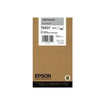 EPSON Tintenpatrone light black T603700 Stylus Pro 7880/9880 220ml