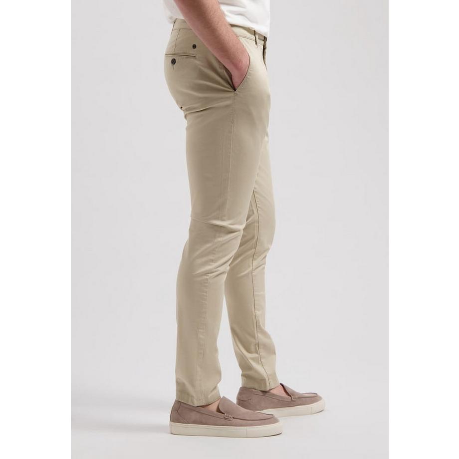 Dstrezzed Charlie Chino Peach Satin Slim Fit Pantaloni  
