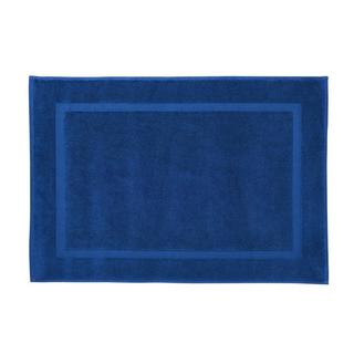 diaqua Tapis en tissu éponge Fresco bleu foncé  